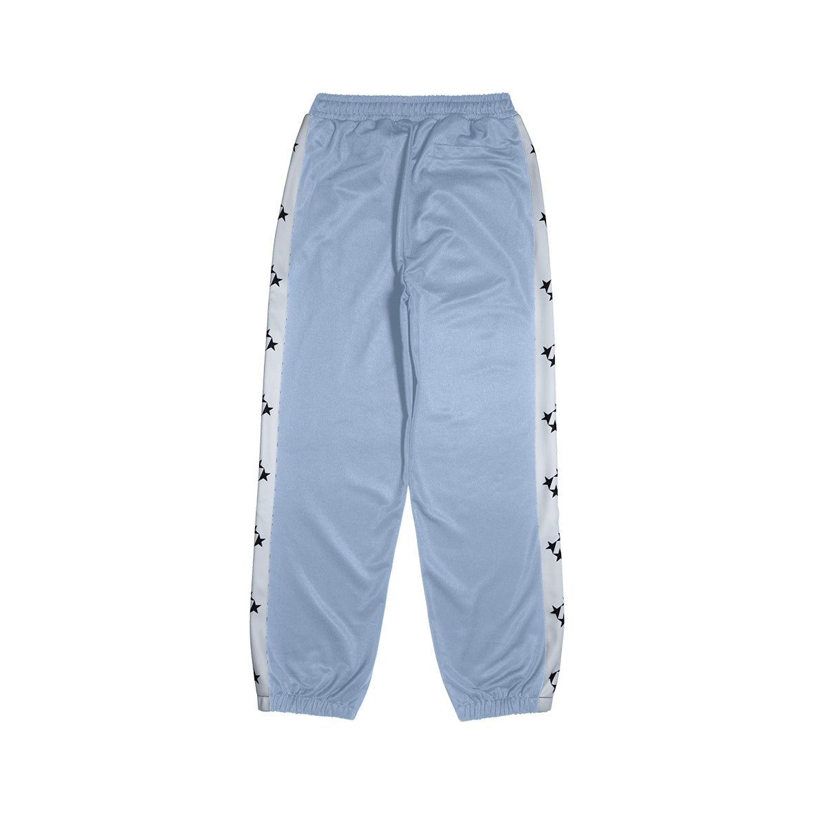 99BASED Logo Tape Track Pants Babyblue