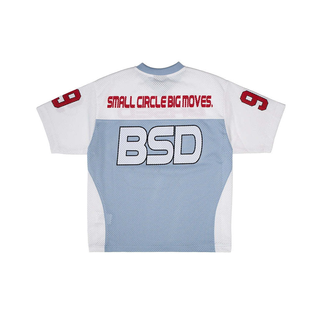 99BASED NB Logo Football Jersey Babyblue
