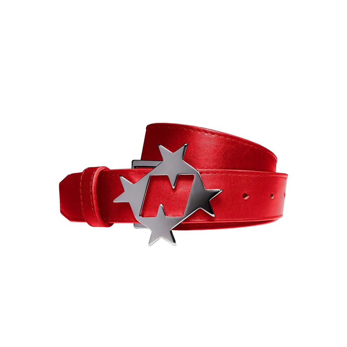 99BASED Logo Belt Red