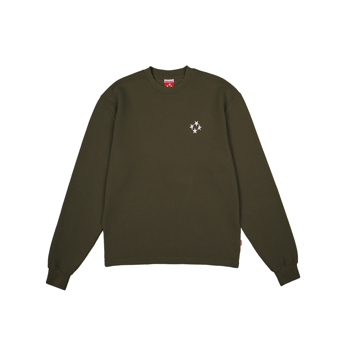 99BASED Logo Waffle Olive