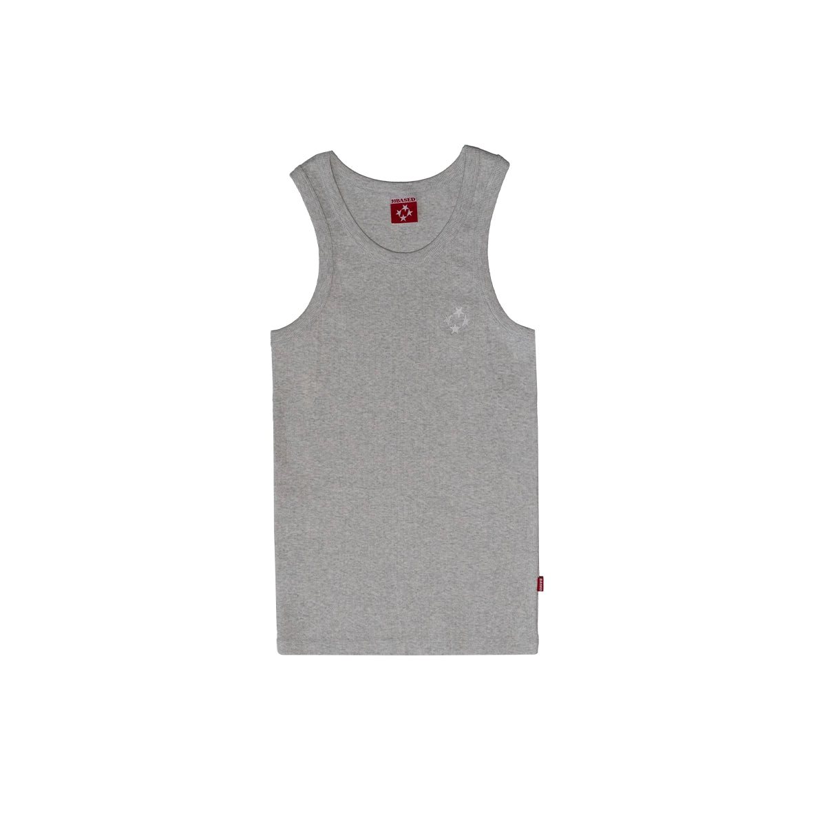 99BASED Logo Tank Top Grey Melange