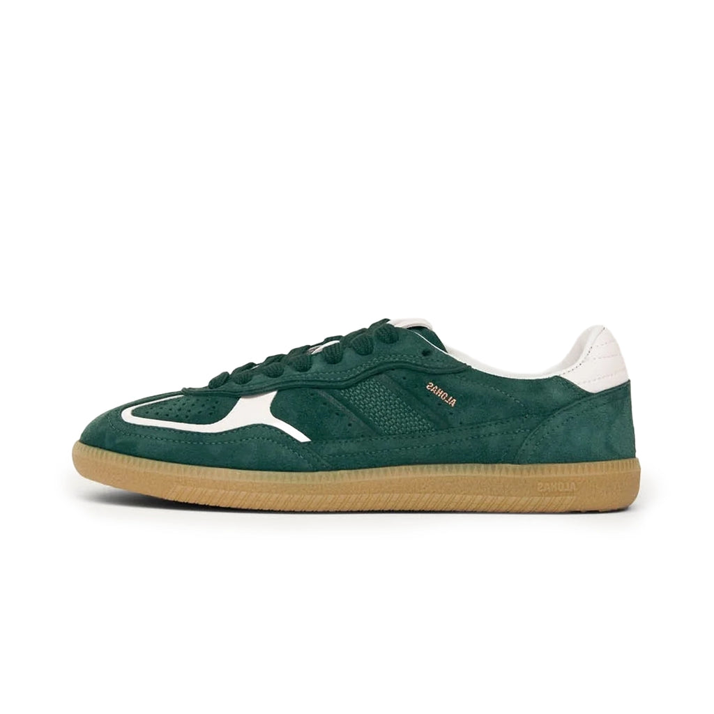 ALOHAS Rife Forest Green Leather Sneakers S100471-04
