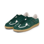 ALOHAS Rife Forest Green Leather Sneakers S100471-04