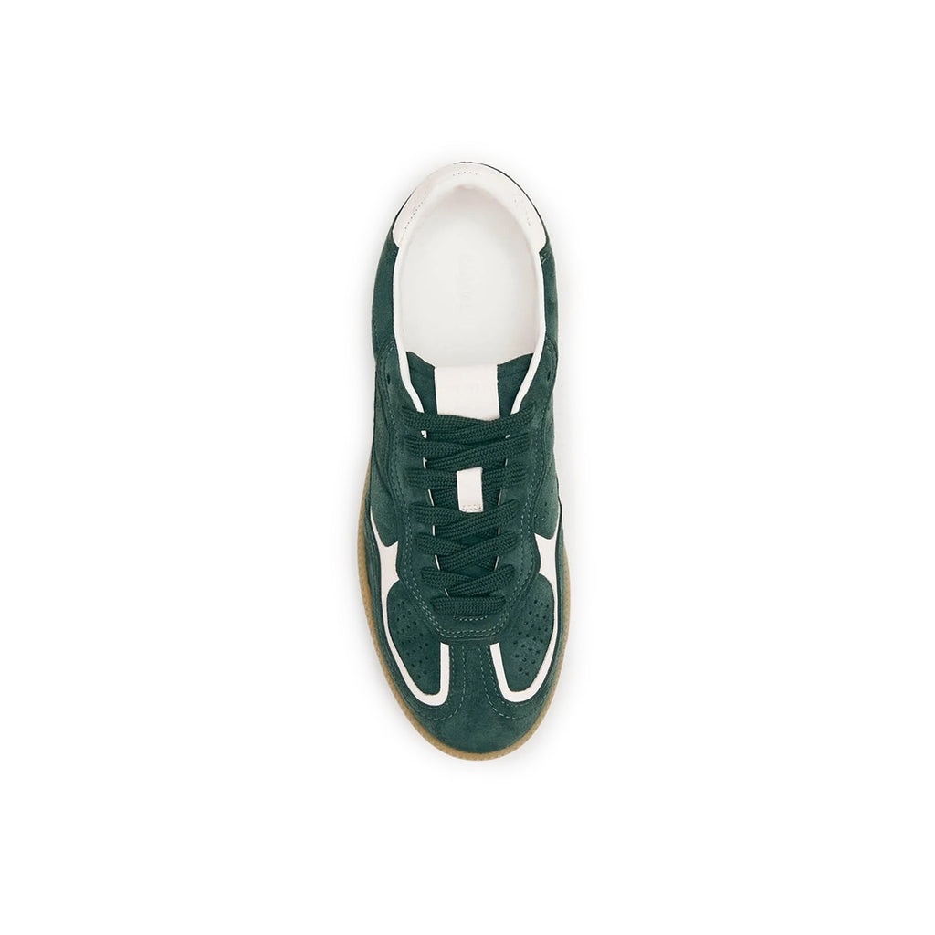 ALOHAS Rife Forest Green Leather Sneakers S100471-04