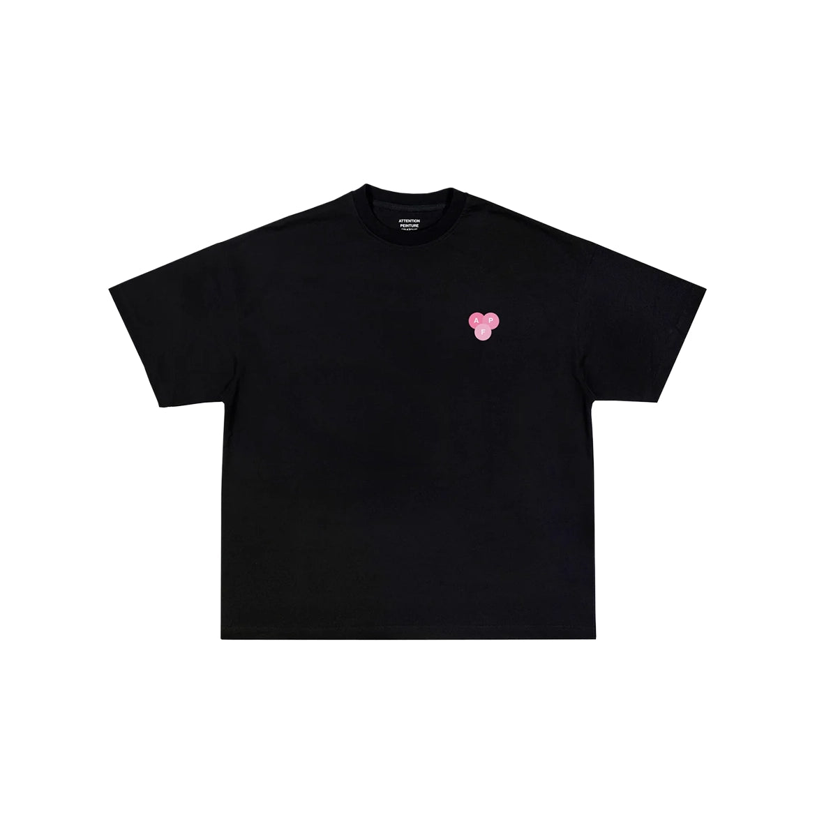 APF T-Shirt Black Pink