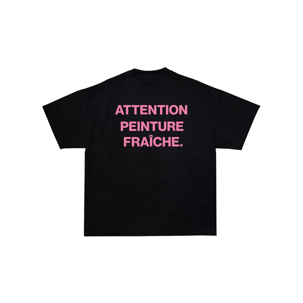 APF T-Shirt Black Pink