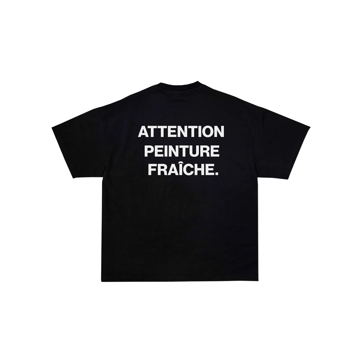 APF T-Shirt Black White