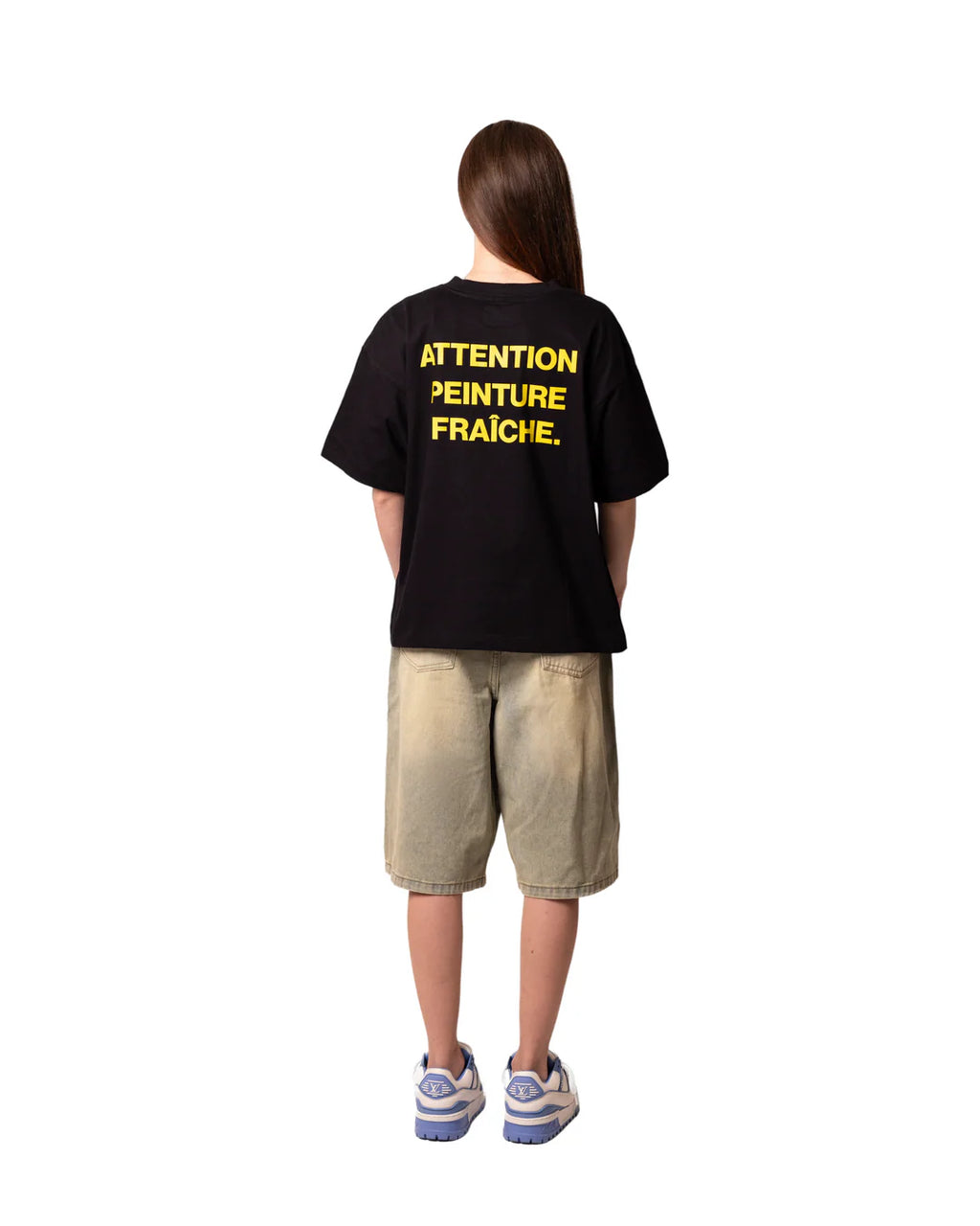 APF T-Shirt Black Yellow