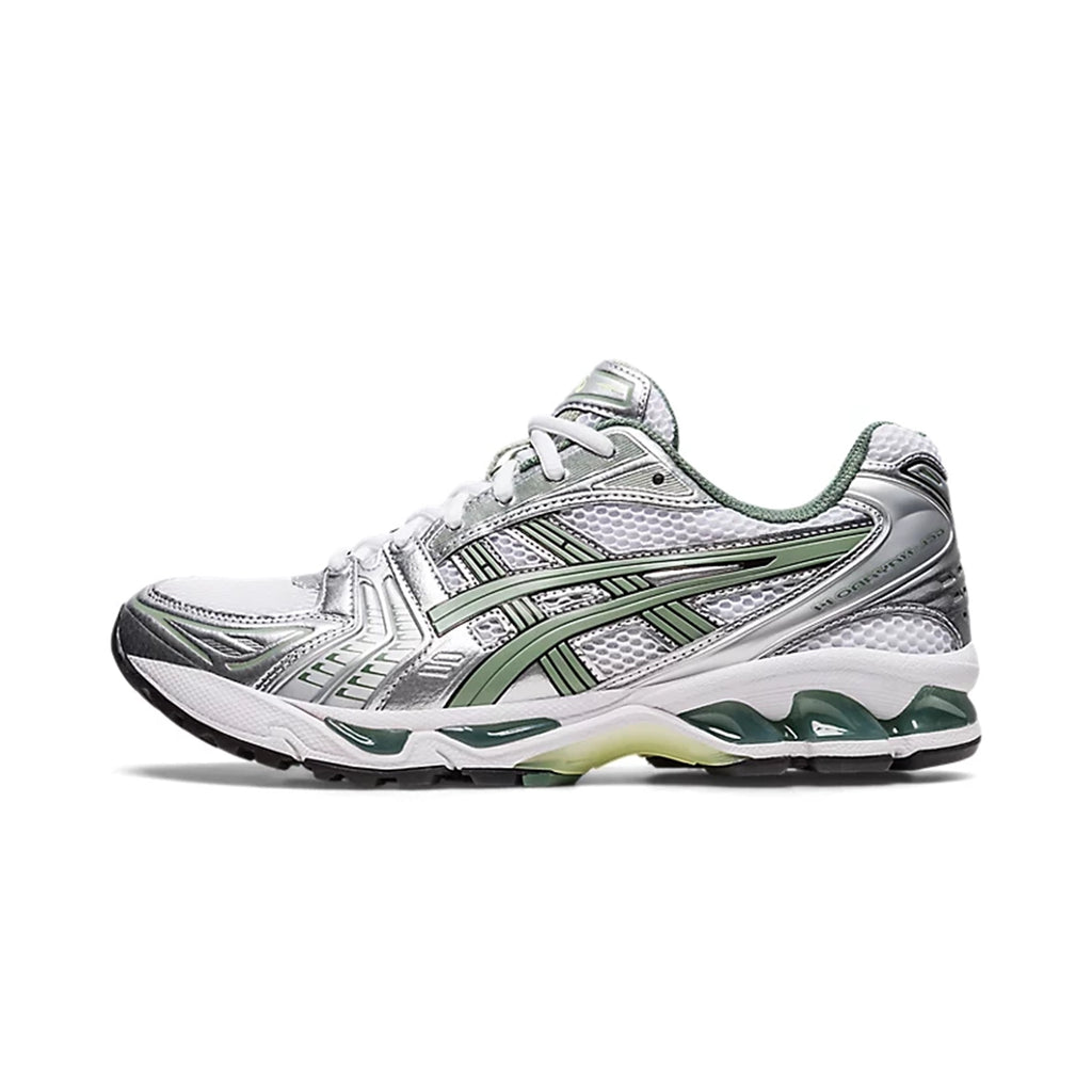 ASICS Gel-Kayano 14 White Pure Silver Slate Grey Sage 1201A019-107