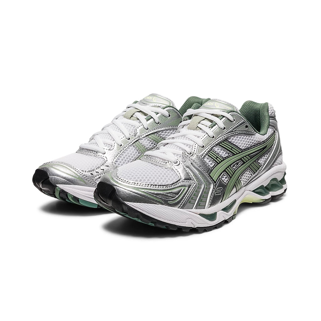 ASICS Gel-Kayano 14 White Pure Silver Slate Grey Sage 1201A019-107