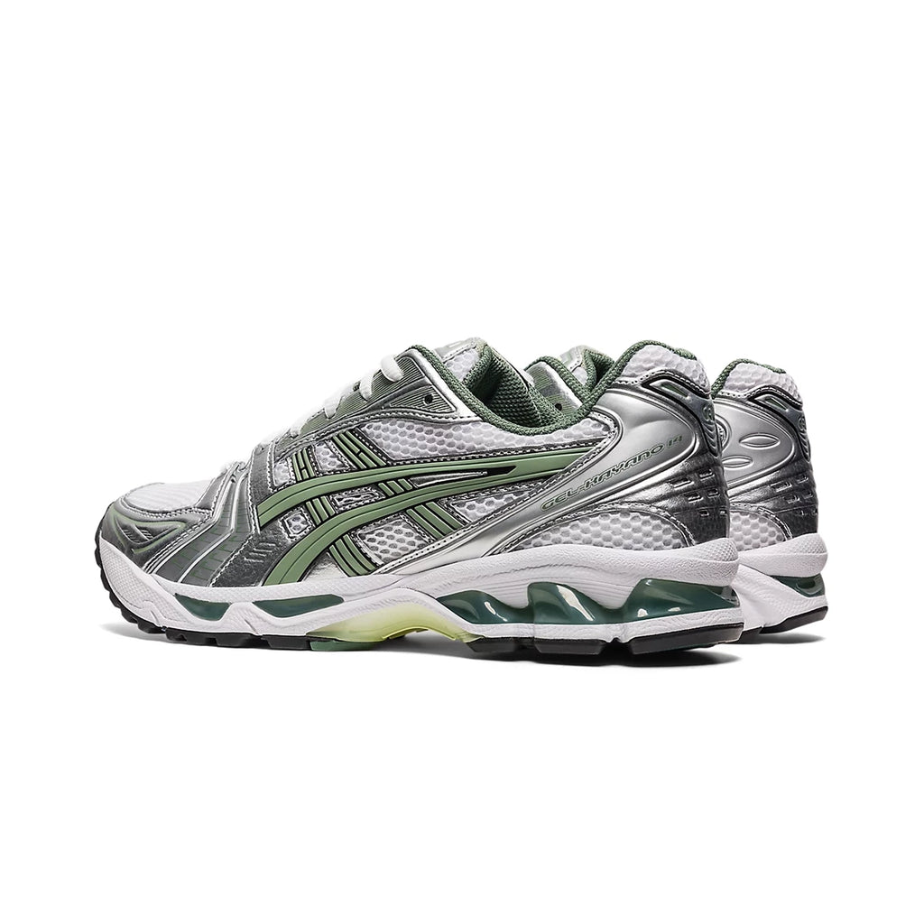 ASICS Gel-Kayano 14 White Pure Silver Slate Grey Sage 1201A019-107