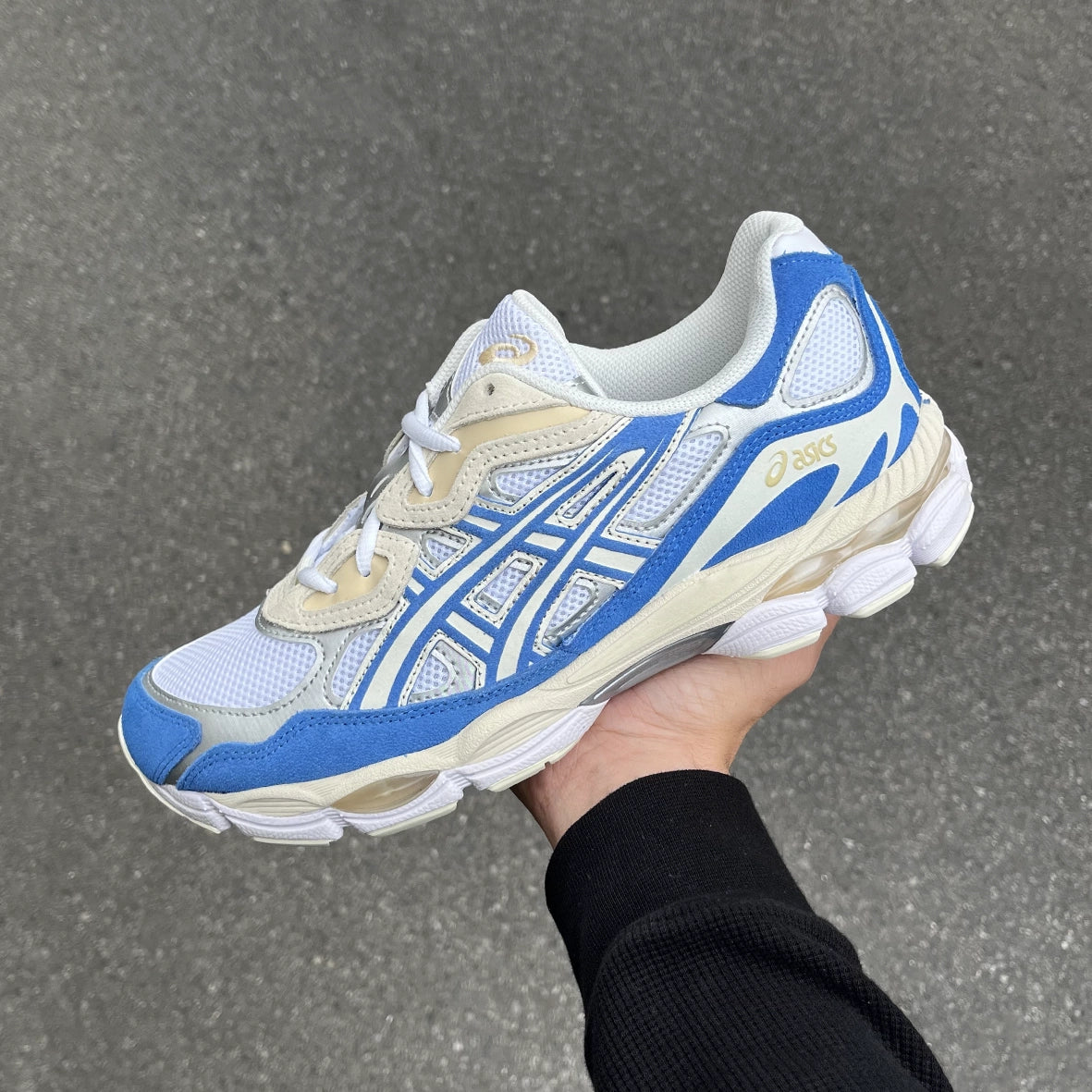 ASICS Gel-NYC White Blue Coast 1203A383-116