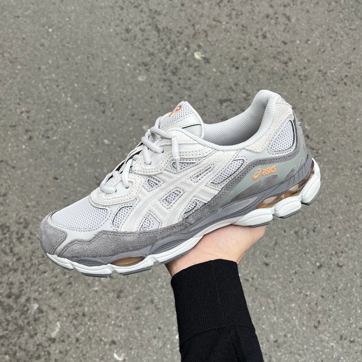 ASICS Gel-NYC Cloud Grey Cement Grey