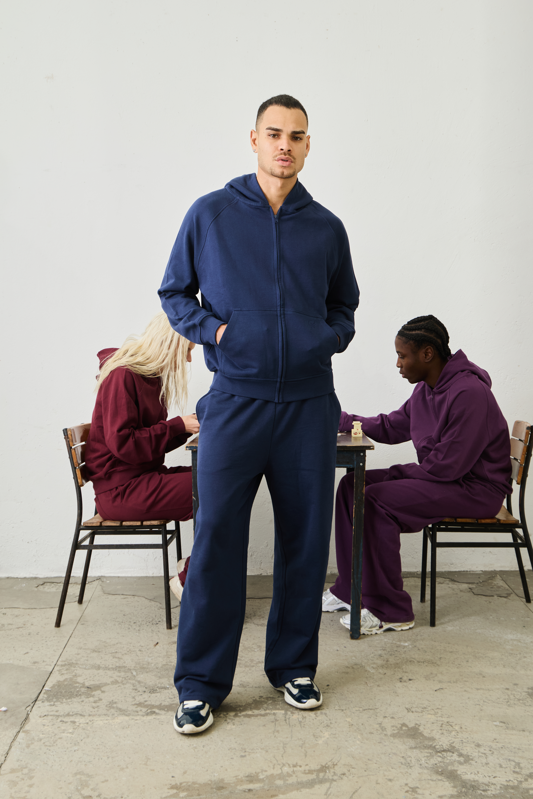 CESA Basic Zipper Navy