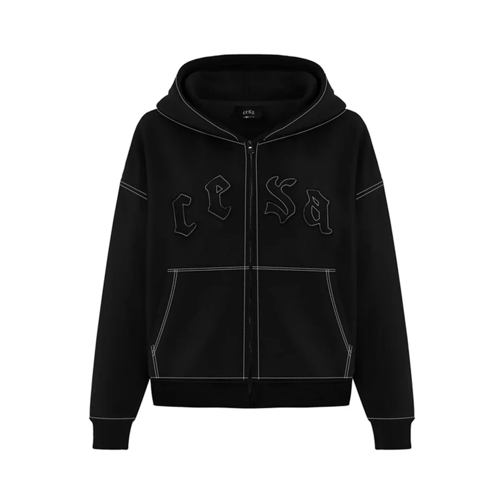CESA Lined Zipper Black
