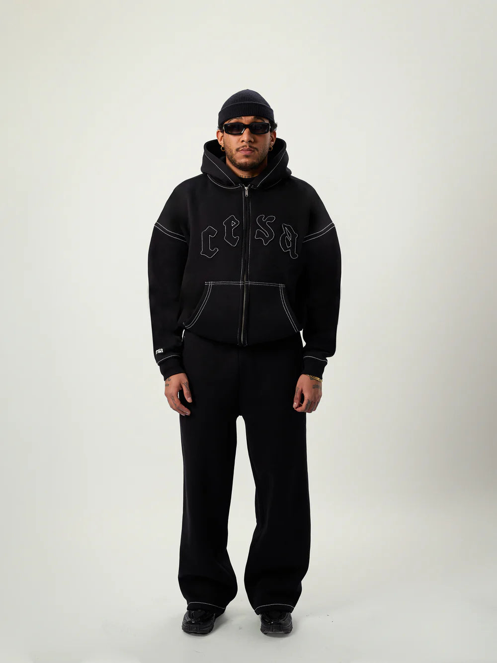 CESA Lined Zipper Black