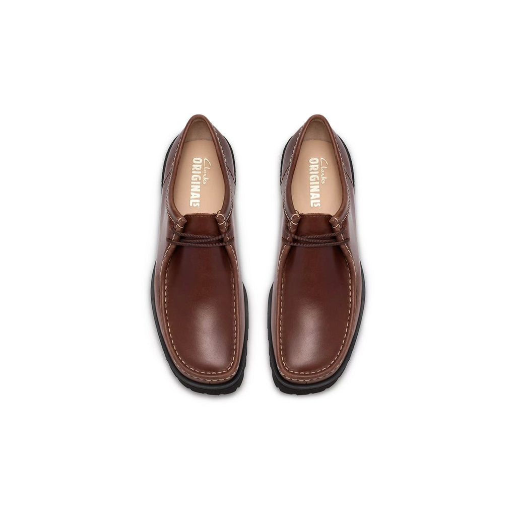 CLARKS ORIGINALS Walla Yukoner Brown Leahter