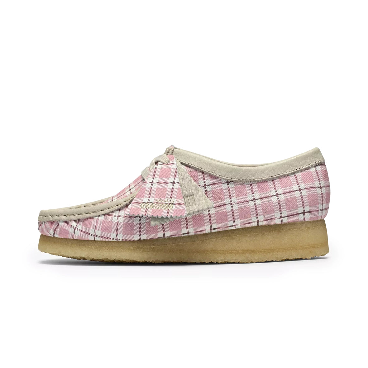 CLARKS ORIGINALS Wallabee Pink Check (W) 26185614