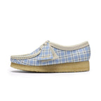 CLARKS ORIGINALS Wallabee Blue Check (W)