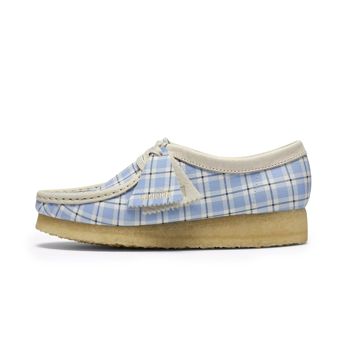 CLARKS ORIGINALS Wallabee Blue Check (W)