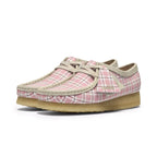 CLARKS ORIGINALS Wallabee Pink Check (W) 26185614