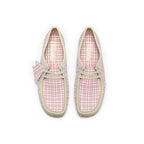 CLARKS ORIGINALS Wallabee Pink Check (W) 26185614