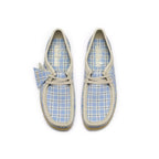 CLARKS ORIGINALS Wallabee Blue Check (W)