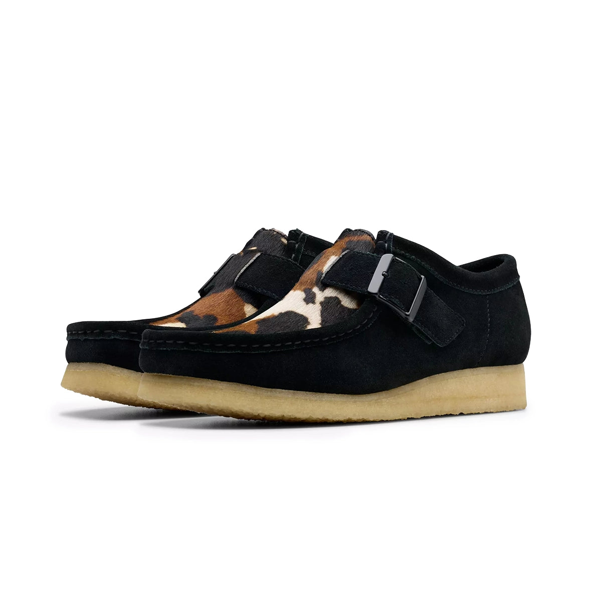 CLARKS ORIGINALS Wallabee Buckle Black Interest 26180611