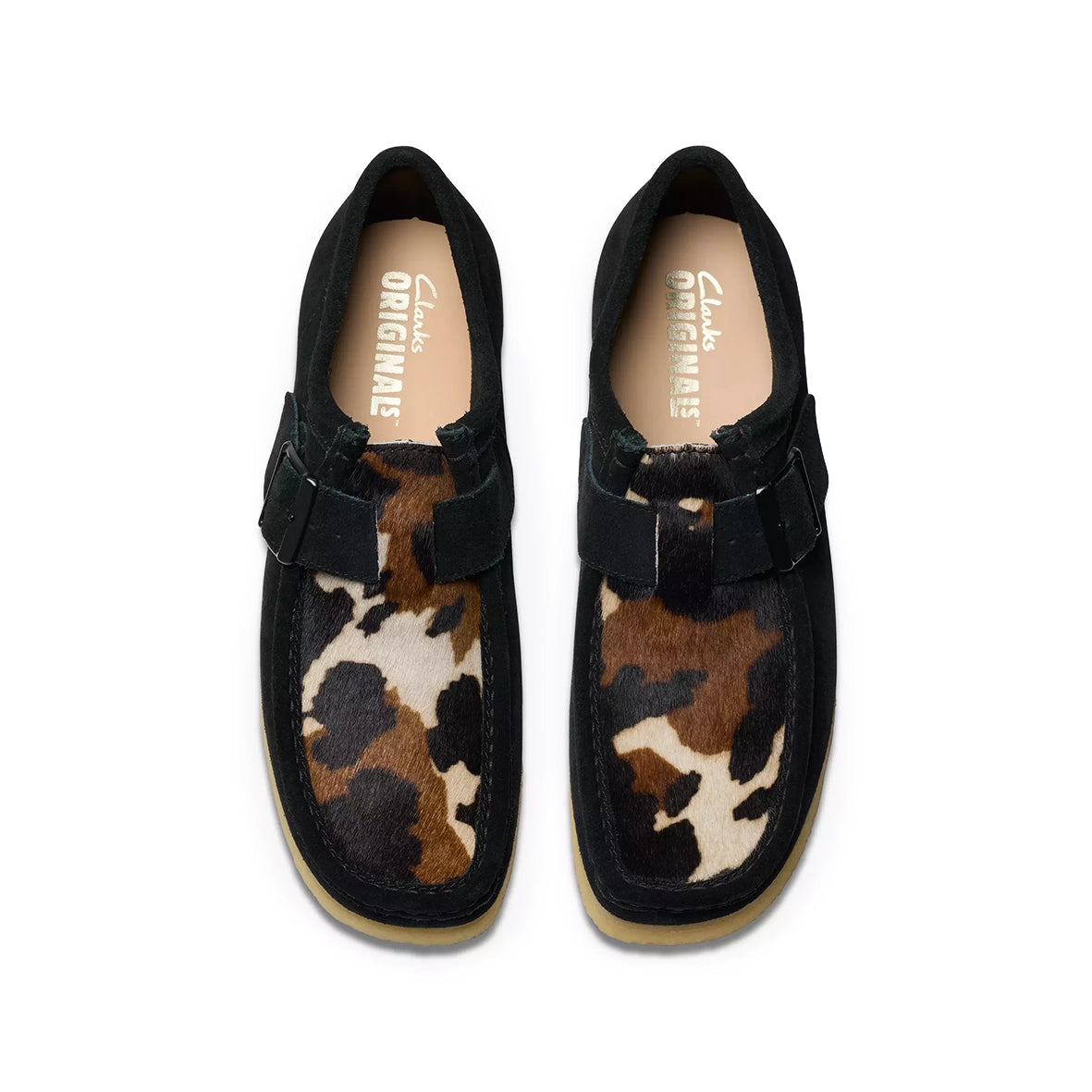 CLARKS ORIGINALS Wallabee Buckle Black Interest 26180611