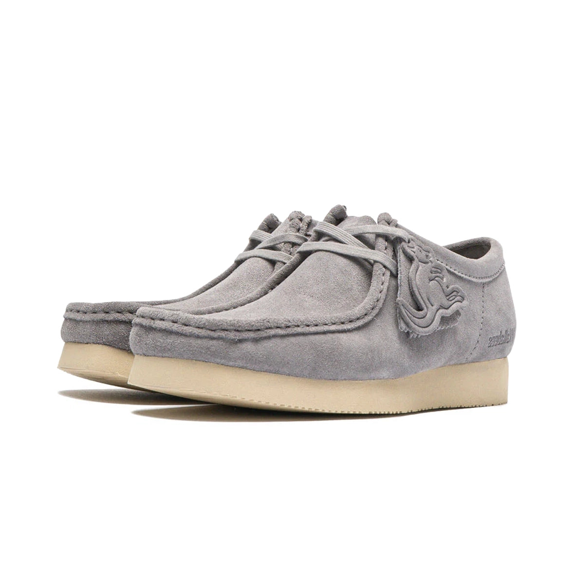 CLARKS ORIGINALS Wallabee Grey Suede 261865147