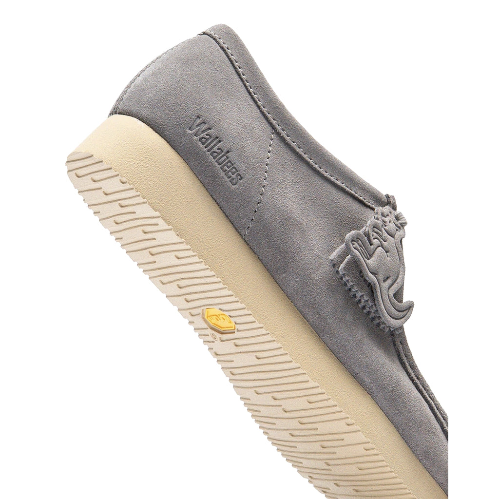 CLARKS ORIGINALS Wallabee Grey Suede