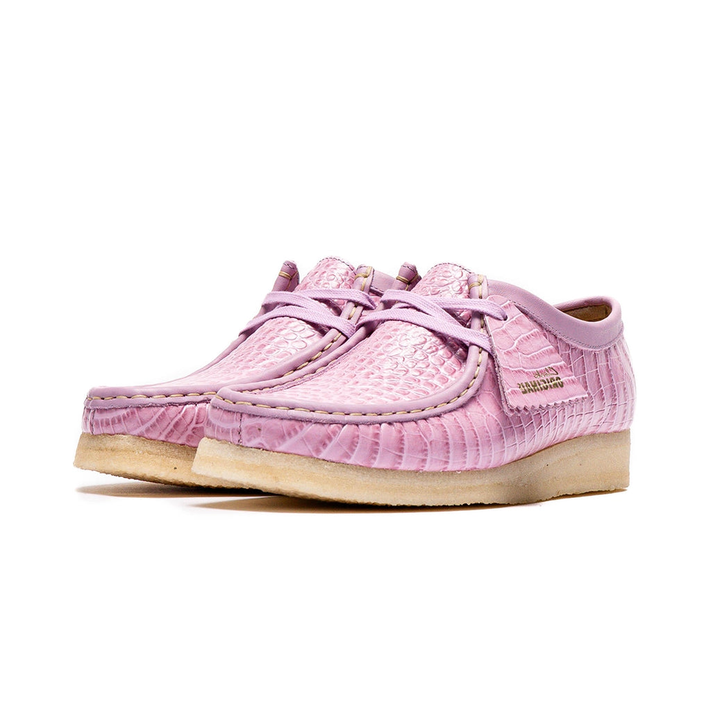 CLARKS ORIGINALS Wallabee Mauve Croc (W) 26180166