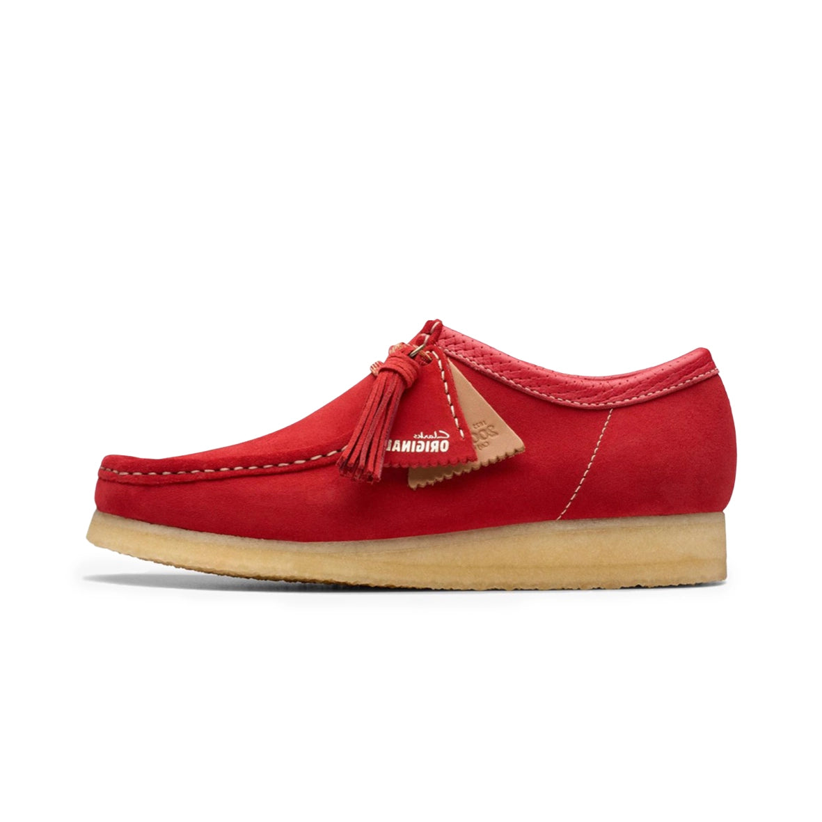 CLARKS ORIGINALS Wallabee Red Suede 26180195
