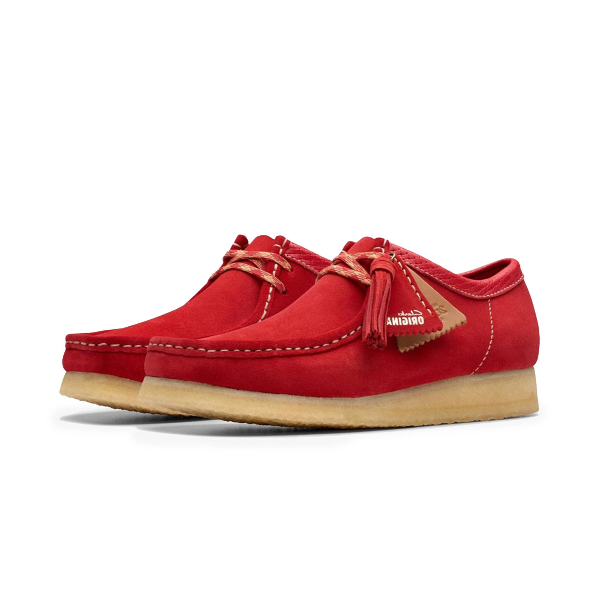 CLARKS ORIGINALS Wallabee Red Suede 26180195