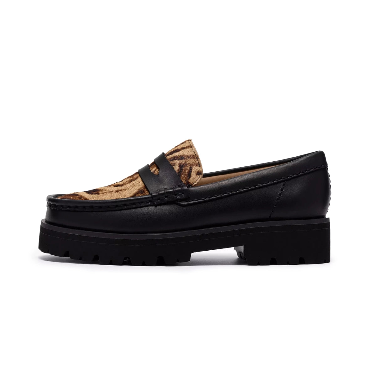 CLARKS ORIGINALS Yukoner Penny Black Combination Leather (W)