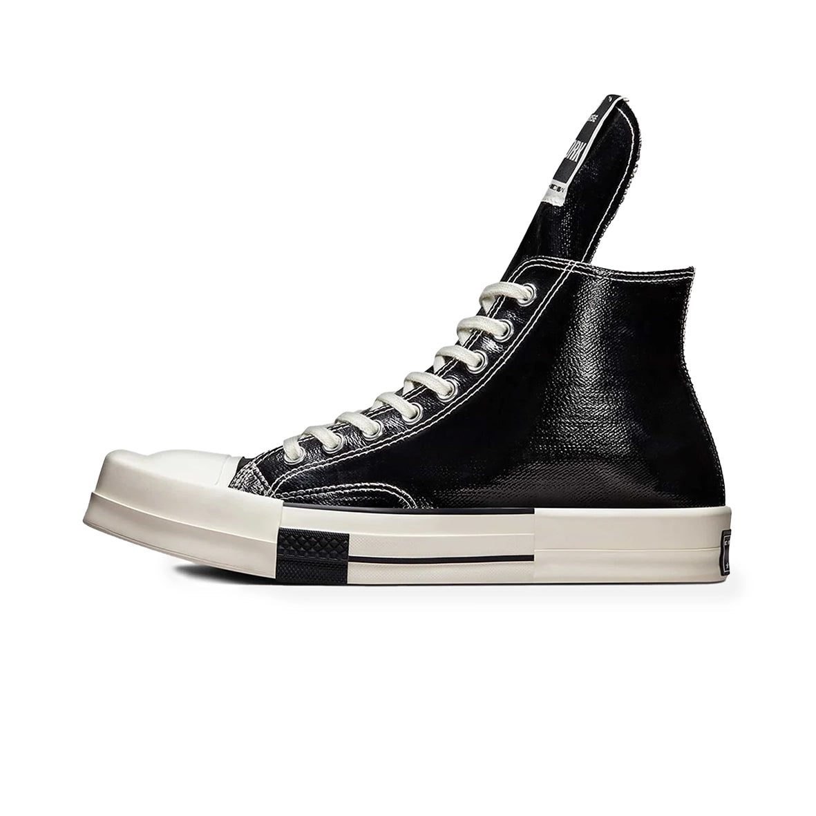 CONVERSE Turbodrk All Star Rick Owens DRKSHDW Black Lacquered Denim