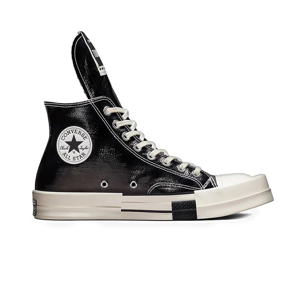CONVERSE Turbodrk All Star Rick Owens DRKSHDW Black Lacquered Denim