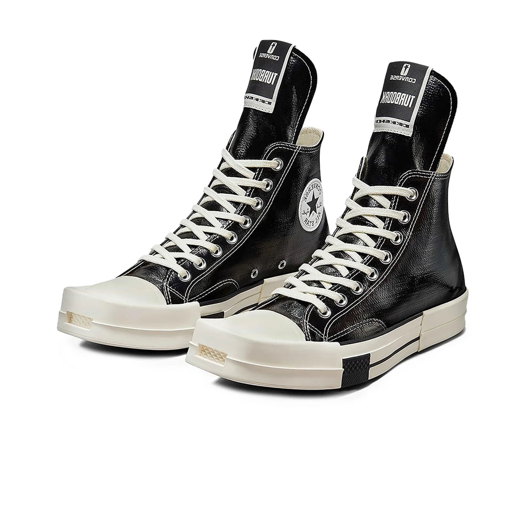 CONVERSE Turbodrk All Star Rick Owens DRKSHDW Black Lacquered Denim