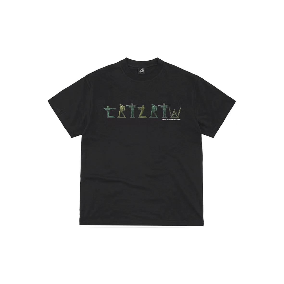 CORTEIZ Army Alphabet T-Shirt Black