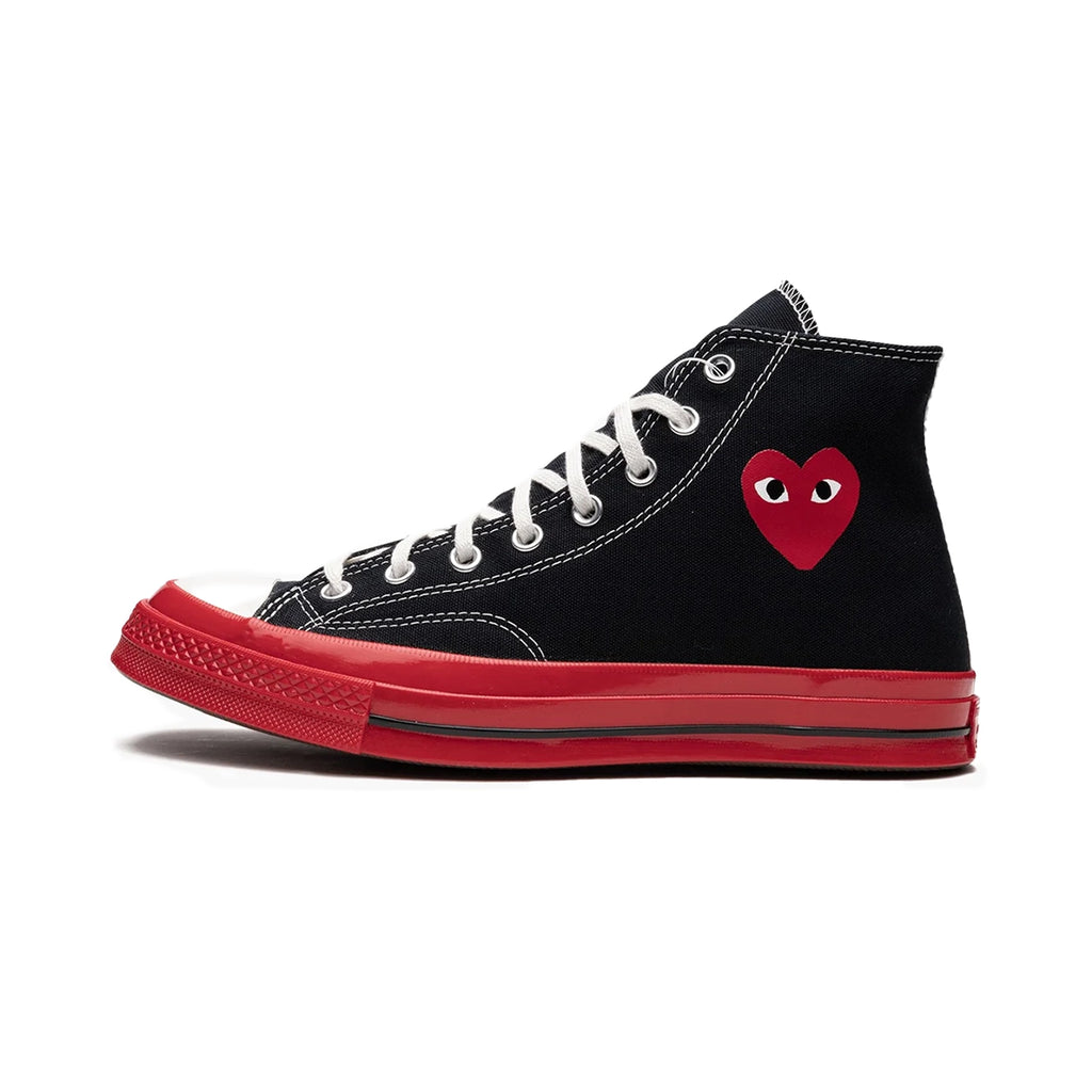 Converse CDG Play Chuck Taylor All Star 70 Black Red