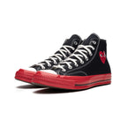 Converse CDG Play Chuck Taylor All Star 70 Black Red