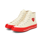 Converse CDG Play Chuck Taylor All Star 70 Cream