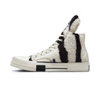 Converse Turbodrk All Star Rick Owens DRKSHDW Sherpa White Black