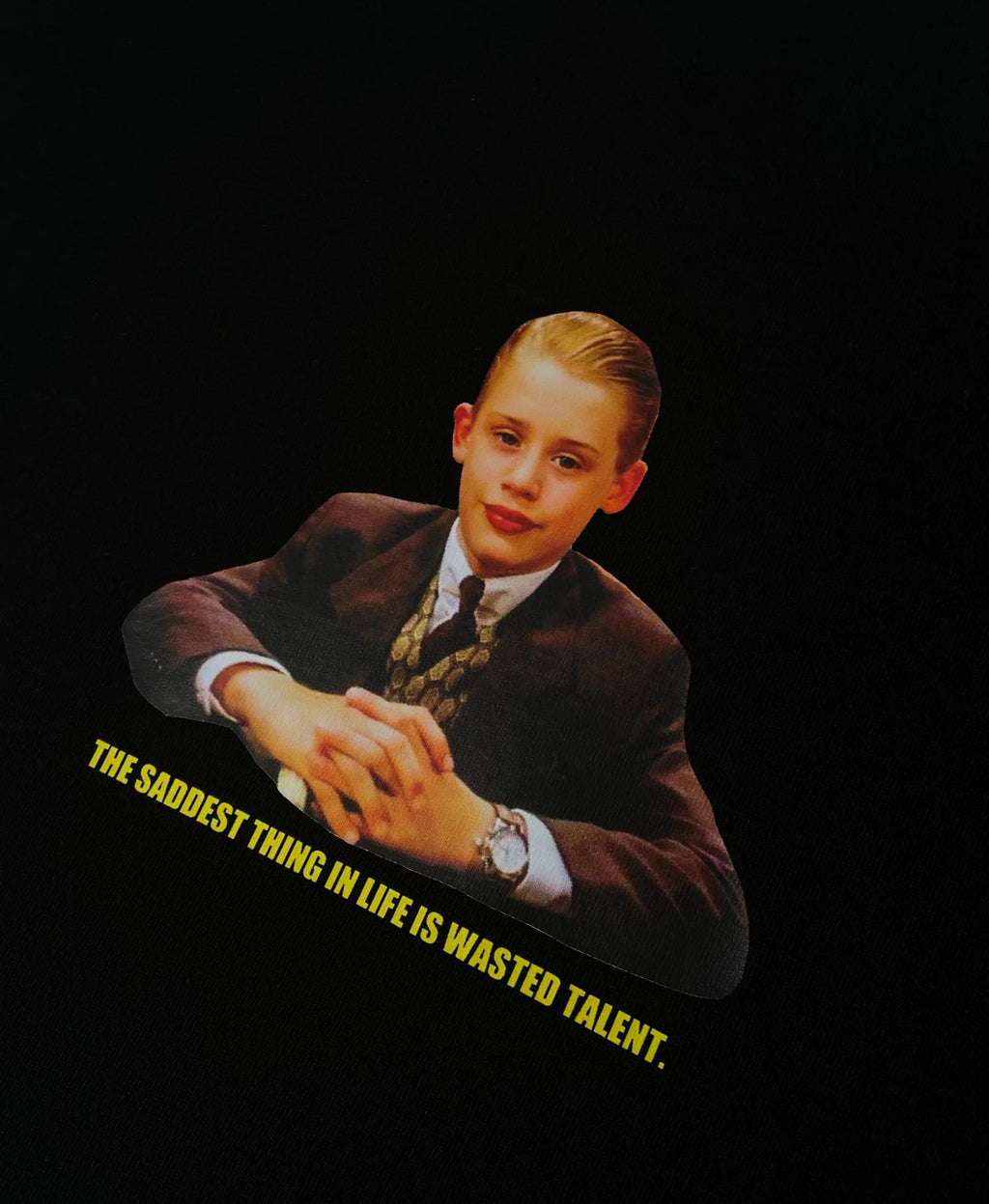 DREAMINGBUSY Wasted Talent Richie T-Shirt Black