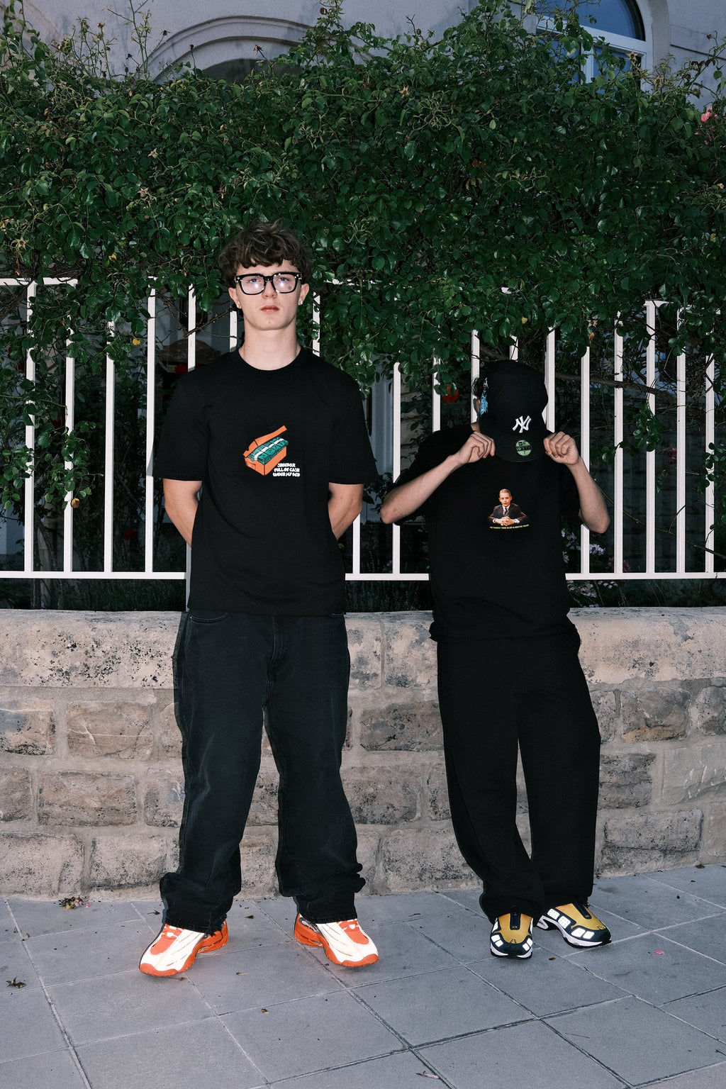 DREAMINGBUSY Wasted Talent Richie T-Shirt Black