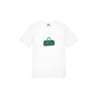 DREAMINGBUSY Blurry Go Yard Get The Bag T-Shirt White