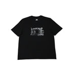 DREAMINGBUSY Concrete Jungle Sketch T-Shirt Black