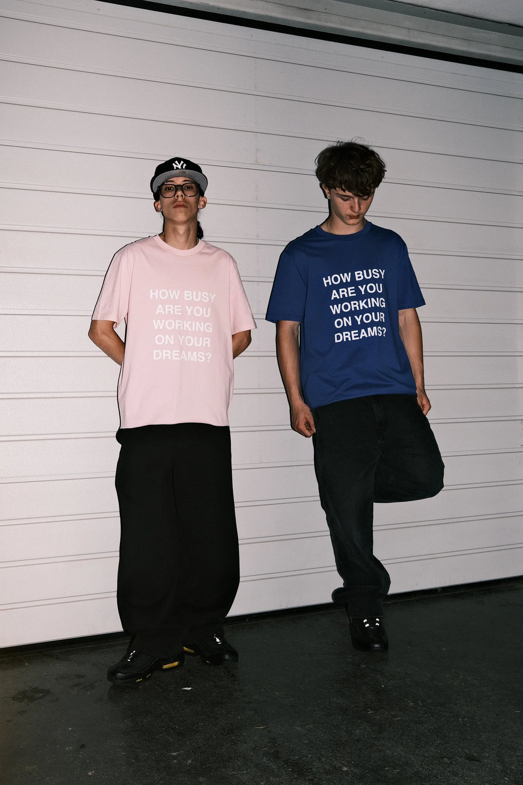 DREAMINGBUSY How Busy Helvetica T-Shirt Bubble Gum