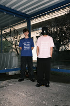 DREAMINGBUSY How Busy Helvetica T-Shirt Bubble Gum