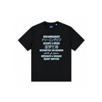 DREAMINGBUSY Languages T-Shirt Black